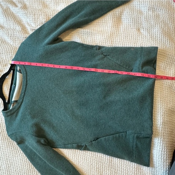Lululemon & Go Endeavor Long Sleeve sweatshirt in Deep Green size 6 women’s - Picture 7 of 12
